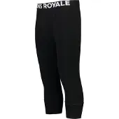 Mons Royale Merino Cascade Flex 3/4 Legging Funktionsbyxor black, XL