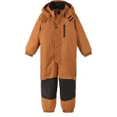 Reima Kids' Reimatec Winter Overall Kaunisto Cinnamon Brown