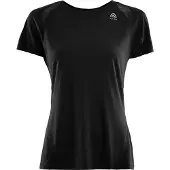 Aclima Women's LightWool Sports T-shirt Jet Black