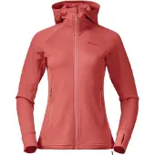 Bergans Women's Ulstein Wool Hood Jacket Rusty Dust