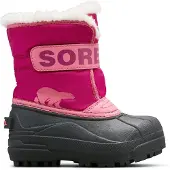 Sorel Kids' Toddler Snow Commander Tropic Pink/Deep Blush