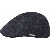 Stetson Texas Classic Wool Flat Cap Navy