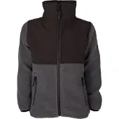 Lindberg Kids' Ramund Pile Jacket Anthracite