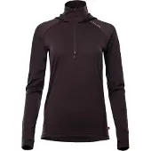 Aclima Women's LightWool 180 Hoodie Chocolate Plum