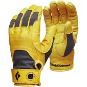 Black Diamond - Klättertillbehör - Transition Gloves Natural för UnisexNylon - Storlek L - Gul