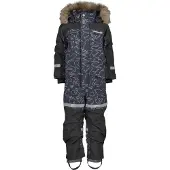 Didriksons Kids' Bjärven Special Edition Coverall Grundsund Reflective Navy