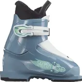 Salomon - Pjäxor barn - T1 Copen Blue/White/Spearmint för Unisex - Barnstorlek 15 - Blå