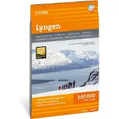 Lyngen Tyvek vandringskarta (utanför Finland)