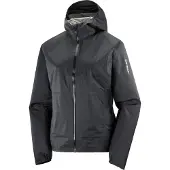 Salomon - Trail running-kläder dam - Bonatti WP Jkt W Deep Black för Unisex - Storlek S - Svart