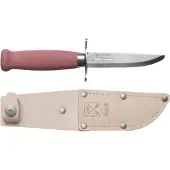 Morakniv Scout 39 Safe (S), scoutkniv, röd
