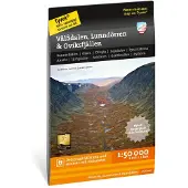 Vålådalen, Lunndörren & Oviksfjällen 1:50 000