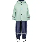 Didriksons Slaskeman, Regnset, Junior, Mint/Mörkblå