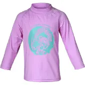 Isbjörn of Sweden Kids' Sealion Sun Sweater Bubblegum