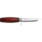 Morakniv Classic No 2F Finger Guard - High Carbon Steel - Red Ochr