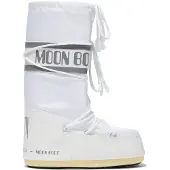 Moon boot - Après-ski - Nylon White/Silver för Unisex - Storlek 27-30 - Vit