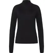Super.natural Women's Tundra175 Turtleneck Jet Black