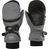 Kombi Women's Spooky WaterGuard Mittens (2022) Grey Melange