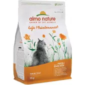 Almo nature Blandade provpack: torr- och våtfoder - 2 kg Holistic Chicken & Rice + 6 x 140 g Classic Kycklinglår