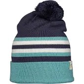 Isbjörn of Sweden Kids' Reindeer Knitted Beanie Navy