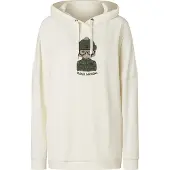 Super.natural Women's Snow Cat Hoodie Fresh White/Various