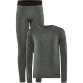 Craft Juniors' Core Wool Merino Set Juniper-Melange