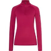 Super.natural Women's Arctic230 Zip 1/4 Sangria