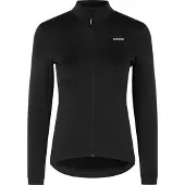 Gripgrab Women's EXPLR Merinotech Thermal Long Sleeve Jersey Black