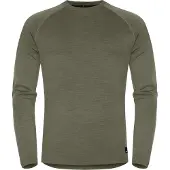 Urberg Men's Selje Merino-Bamboo Top Deep Lichen Green
