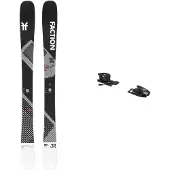 Faction - Skidpaket (skidor + bindning) - Paketen Prodigy Jr 2025 för Unisex - Svart