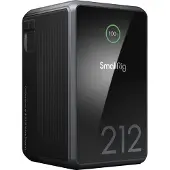 SmallRig VB212 - Batteriladdare/strömadapter - mini - Li-Ion - 212 Watt - 10 A - 5 utdatakontakter (USB-C, USB, D-tap) - svart