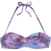 LASCANA Bikiniöverdel blå / blandade färger
