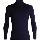 Icebreaker - Underställ - M Merino 260 Oasis LS Half Zip Midnight Navy för UnisexUll - Storlek S - Marinblå