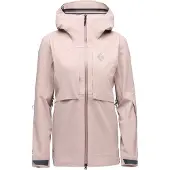 Black Diamond - Skidjackor dam - W Factor Shell Pale Mauve för UnisexUll - Storlek L - Rosa