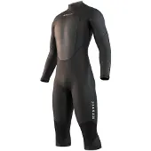 Mystic Brand Flatlock 3/2mm Långärmad Shorty Med Dragkedja Bak