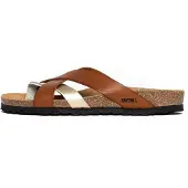 Bayton Pantolette 'Alava' beige / brun