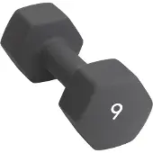 Abilica Hex Neoprene Dumbbell, 9 kg