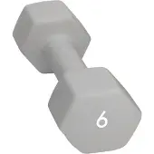 Abilica Hex Neoprene Dumbbell, 6 kg