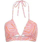 LASCANA Bikiniöverdel orange / rosa / rosa / vit