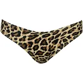 SugarShape Bikiniunderdel 'Monaco' beige / mörkbrun / svart