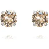 Caroline Svedbom Classic Stud örhängen silk rhodium