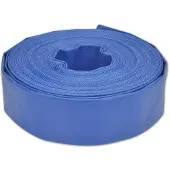 vidaXL Platt slang 25 m 2 PVC vattenleverans
