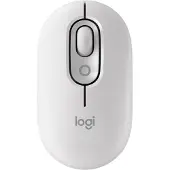 Logitech POP WiFi mus Bluetooth Optisk Vit 4 Knappar 4000 dpi Easy Switch 3 enheter, Scrollwheel