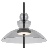 Maytoni Pendellampa Bangkok, Svart, Vardagsrum / matsal, Metall, Modern