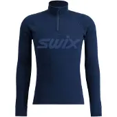 Swix RaceX Merino Half Zip/Pants set, herr, navy