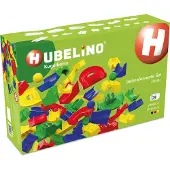 Hubelino 128 Piece Run Elements - Den ursprungliga marmorkrningsuppsttningen - Made in Germany