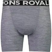 Mons Royale Men's Hold 'Em Boxer Grey Heather