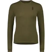 Mons Royale Women's Cascade Merino Flex 200 Long Sleeve Dark Olive