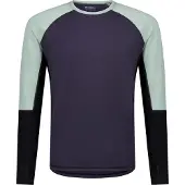 Mons Royale Men's Olympus Long Sleeve Dew/9 Iron/black