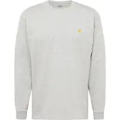 Carhartt WIP Chase T-Shirt grey heather / gold Storlek XXL