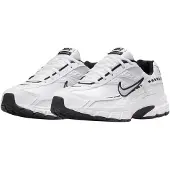 Nike Låg sneaker 'Initiator' silvergrå / svart / vit